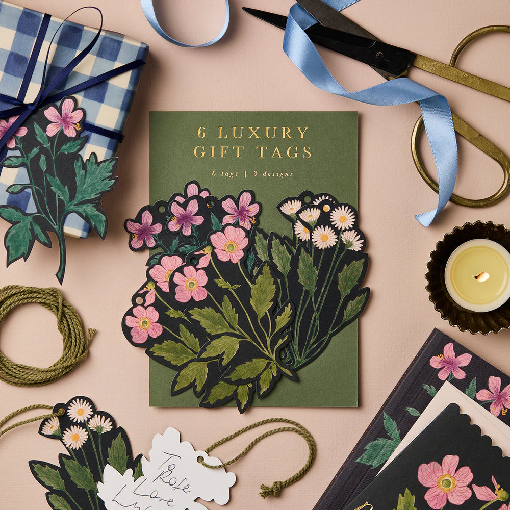 Botanical Gift Tags - Pack of 6