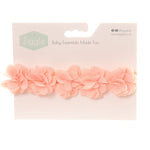 Dusky Pink Flower and Lace Headband