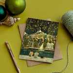 Christmas Rainbow Houses, Harbour, Bristol Card