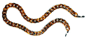 Glasses/ Sunglasses Chain - Tortoise