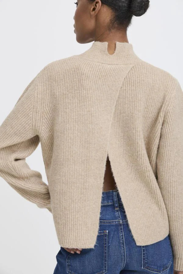 Ducie Pullover - Oatmeal Melange