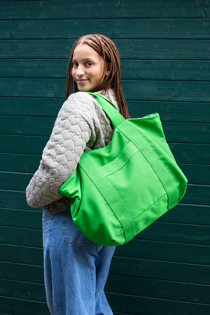 Green Carryall Tote Bag - Eco