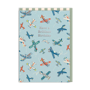 Cath Kidston Planes Greeting Card