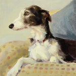 Lurcher Greetings Card