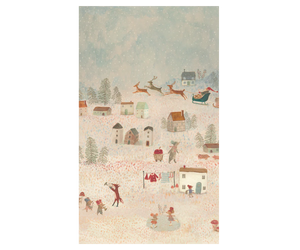 Christmas Gift wrap, 10 m - Santa is coming