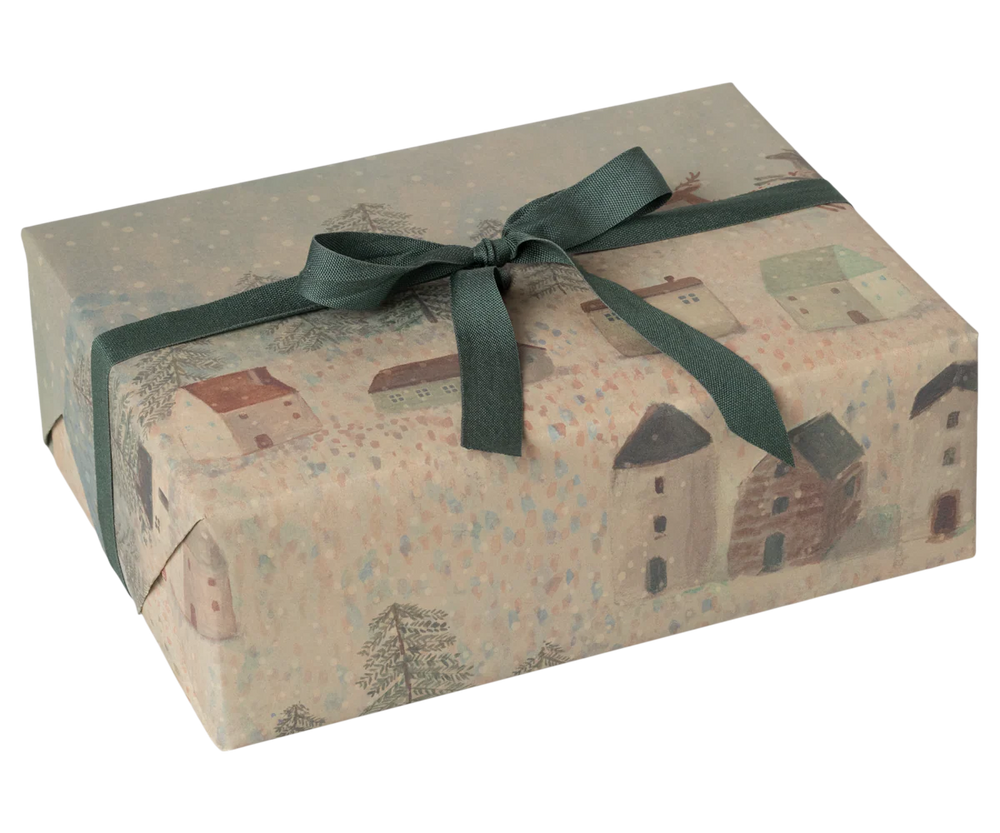 Christmas Gift wrap, 10 m - Santa is coming