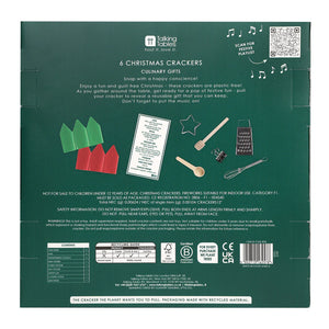 Folklore Red Christmas Crackers - 6 Pack
