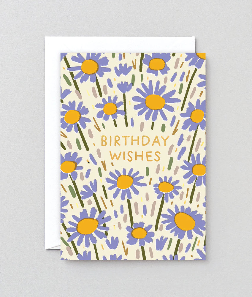 Flower Field Birthday Card
