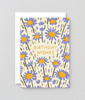 Flower Field Birthday Card