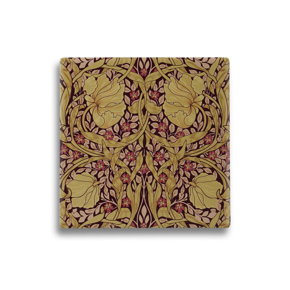 Ceramic Coaster - William Morris, Pimpernel