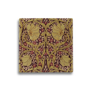 Ceramic Coaster - William Morris, Pimpernel