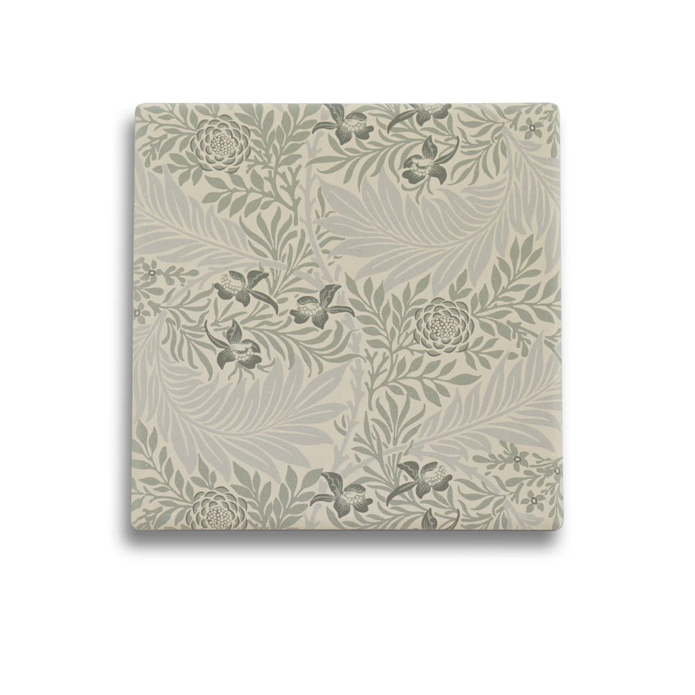 Ceramic Coaster - William Morris, Larkspur