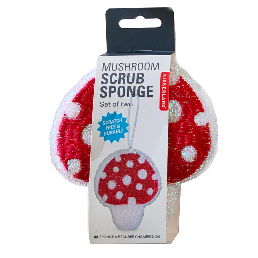 Mushroom Scrub Sponge