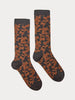 Roses Socks - Dark Grey