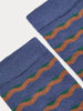Wave Socks - Blue