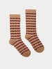 Wave Socks - Beige