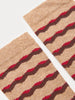 Wave Socks - Beige