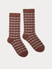 Wave Socks - Brown