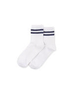 Bamboo Ankle Sock - White