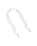 Folkstone Glasses Chain - Clear