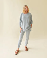 Lucy Lounge Pant - Ice Blue