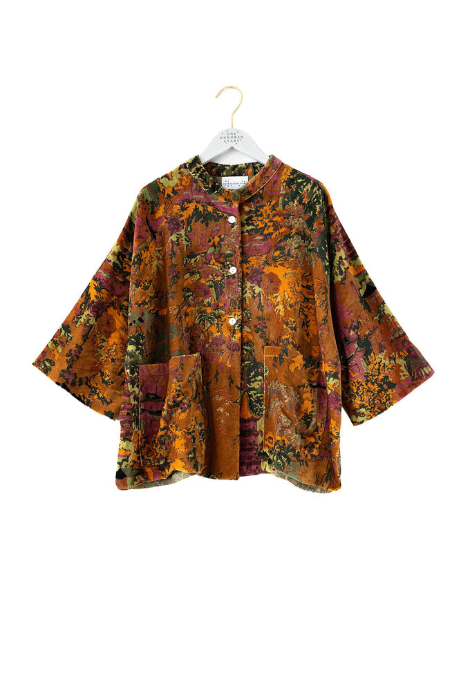 China Tree Cigar Velvet Jacket