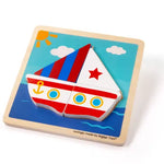 Lift Out Puzzle (Boat)