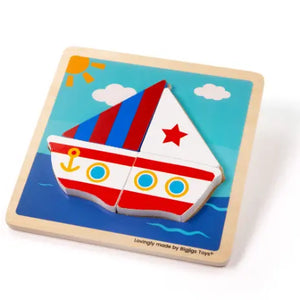 Lift Out Puzzle (Boat)