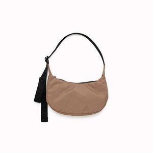 Baggu Small Nylon Crescent Bag - Cocoa