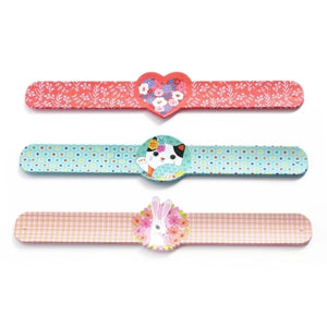 Slap Bracelet - Heart/ Rabbit/ Cat