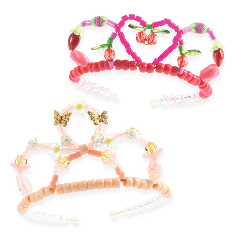 Duo of Tiaras Beads - Pink