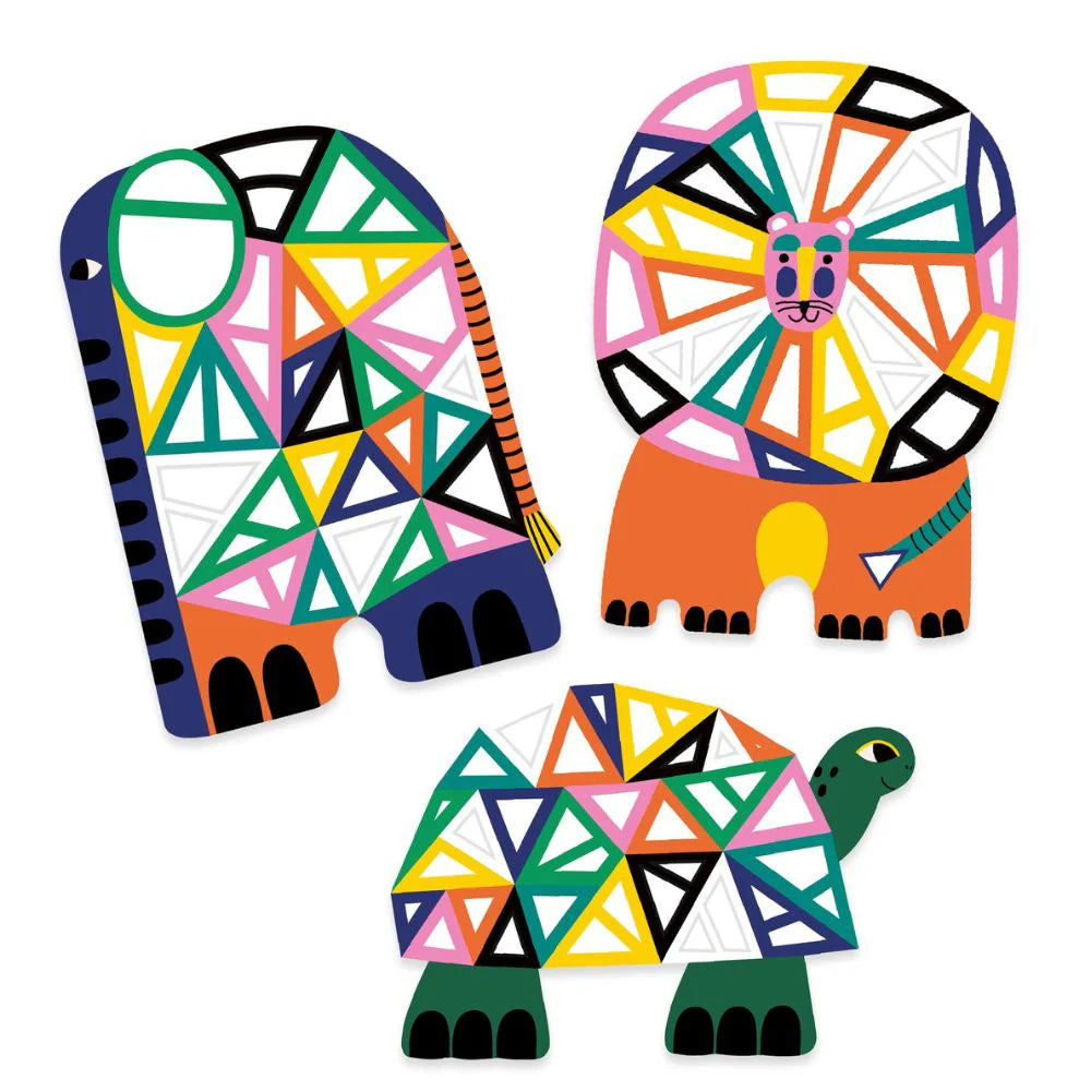 Little Ones - Mosaic Collages - Africa