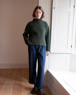 Anna Wide Leg Trousers - Denim