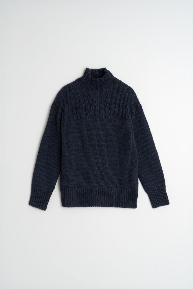 Turtleneck Sweater - Marino