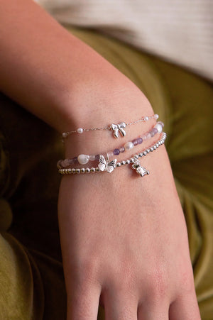 Teddy Sienna Bracelet - Silver