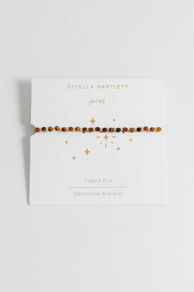 Amelia Bracelet Gold Plated With Tiger's Eye