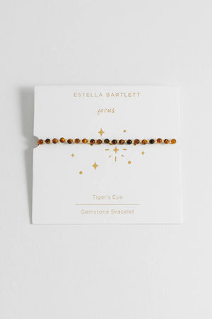 Amelia Bracelet Gold Plated With Tiger's Eye