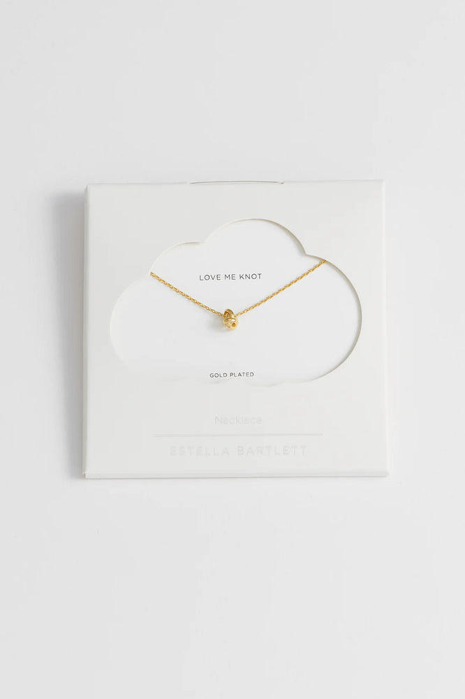 Knot Necklace - Gold