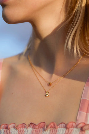 Knot Necklace - Gold