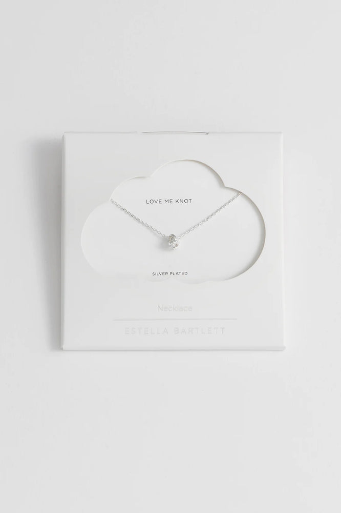 Knot Necklace - Silver