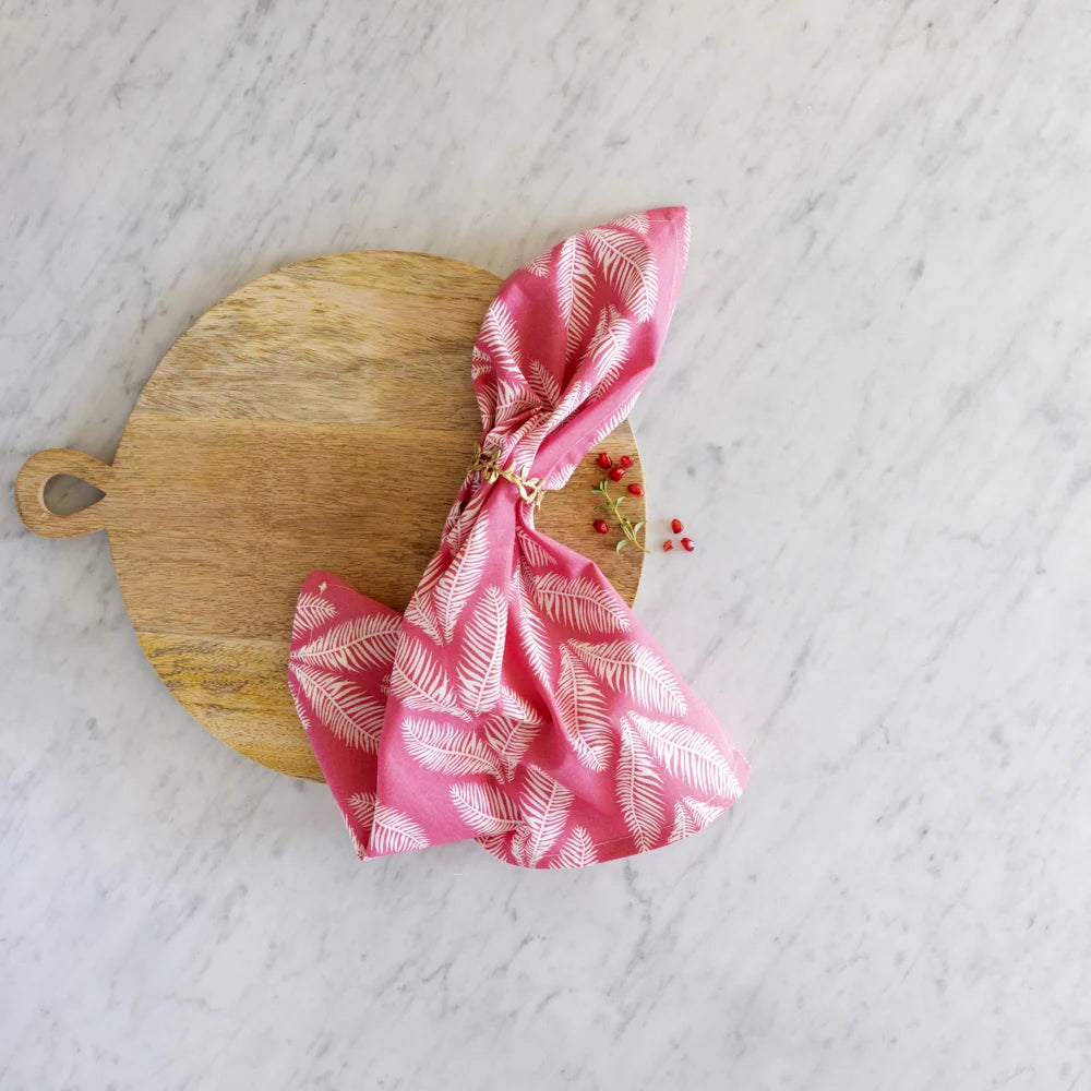 Cotton Napkin - Maya Pink 45cm x 45cm