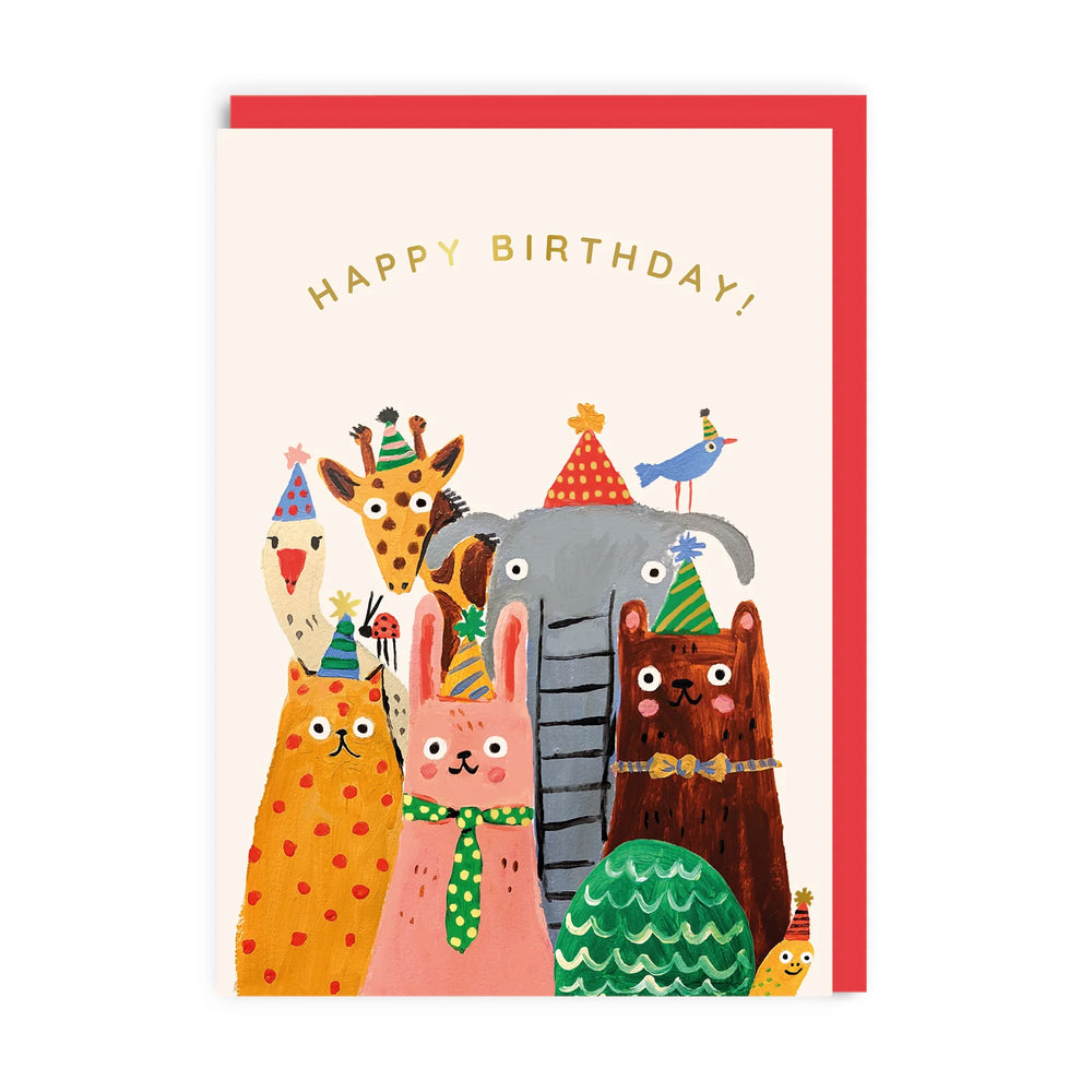 Animals Birthday Card