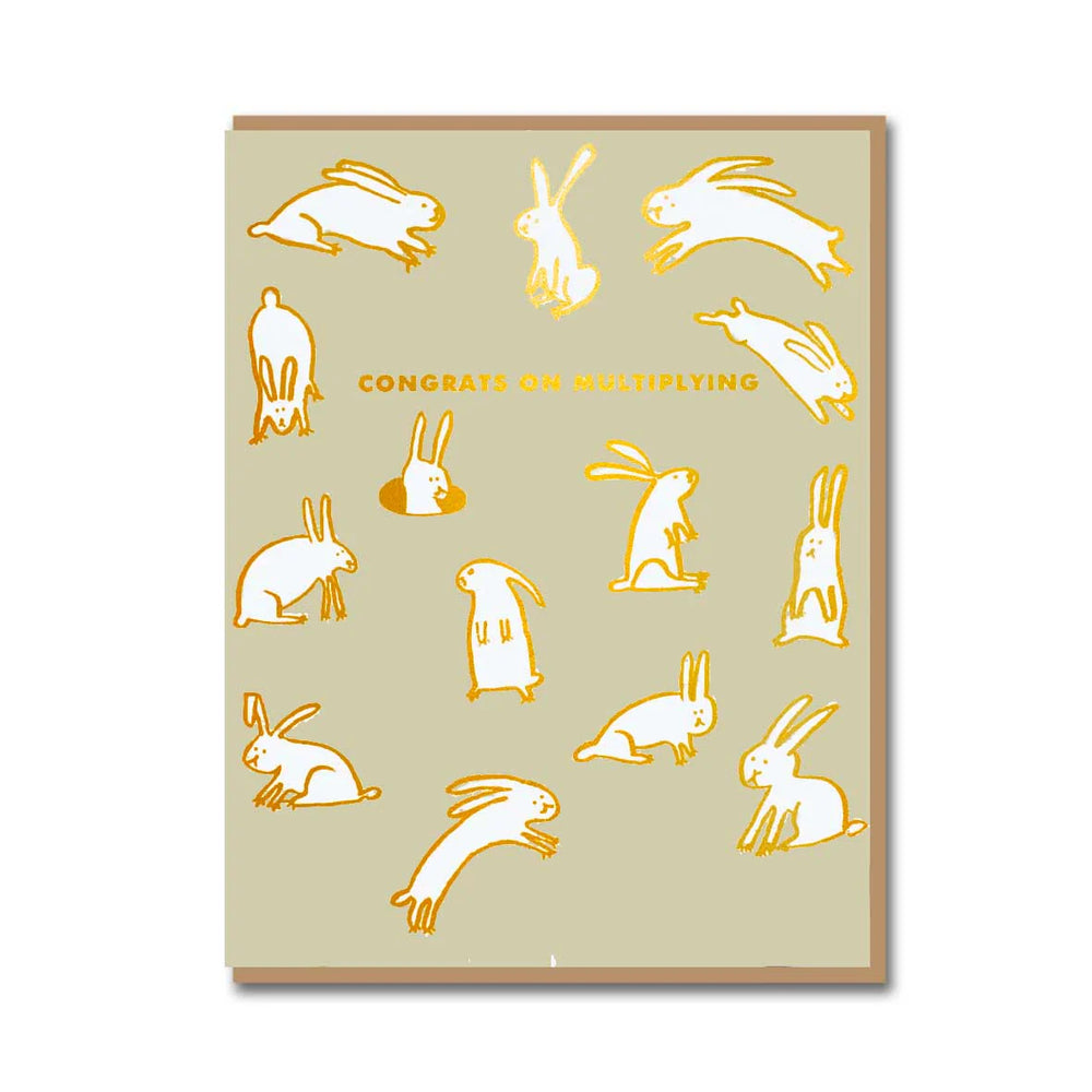 Baby Rabbits Card