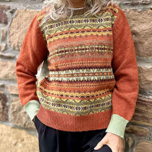 Westray Block Sweater - Banff