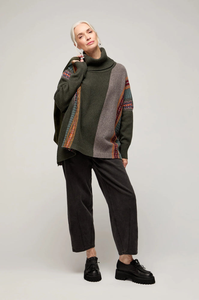 Montrose Cowl Sweater - Bracken