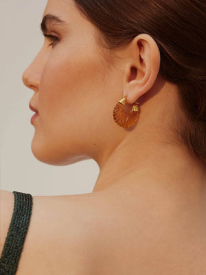 Ettienne Earrings - Smoky