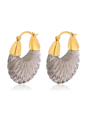 Ettienne Earrings - Smoky