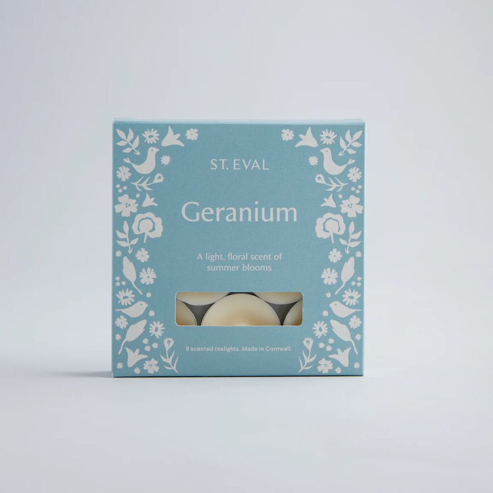 Summer Geranium Scented Tea-Lights
