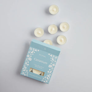 Summer Geranium Scented Tea-Lights