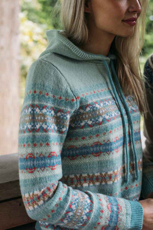 Kinross Hoody Sweater - Opal